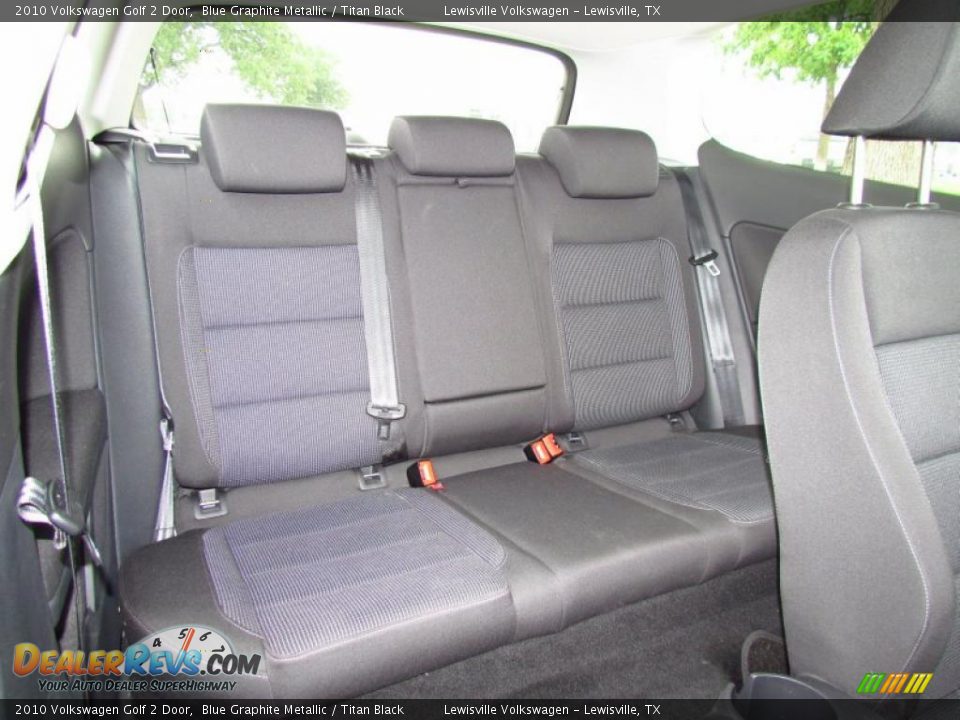 Titan Black Interior - 2010 Volkswagen Golf 2 Door Photo #11