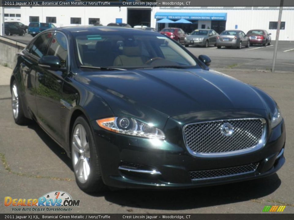 Botanical Green Metallic 2011 Jaguar XJ XJL Photo #3