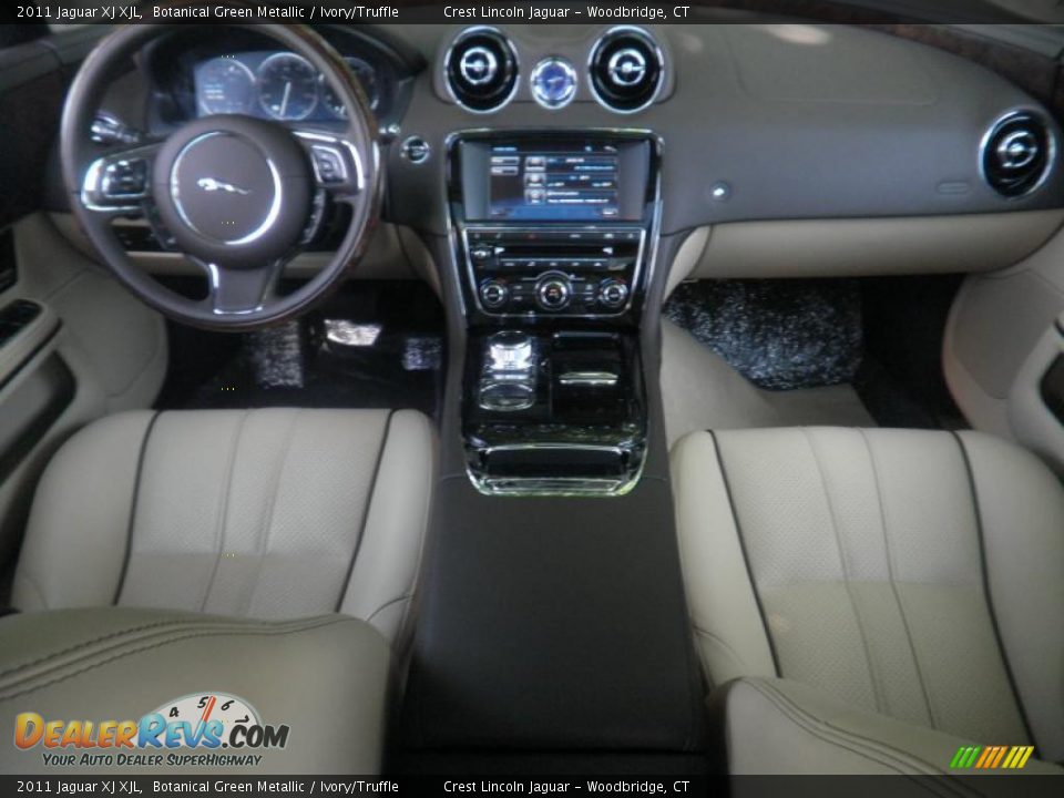 Dashboard of 2011 Jaguar XJ XJL Photo #10