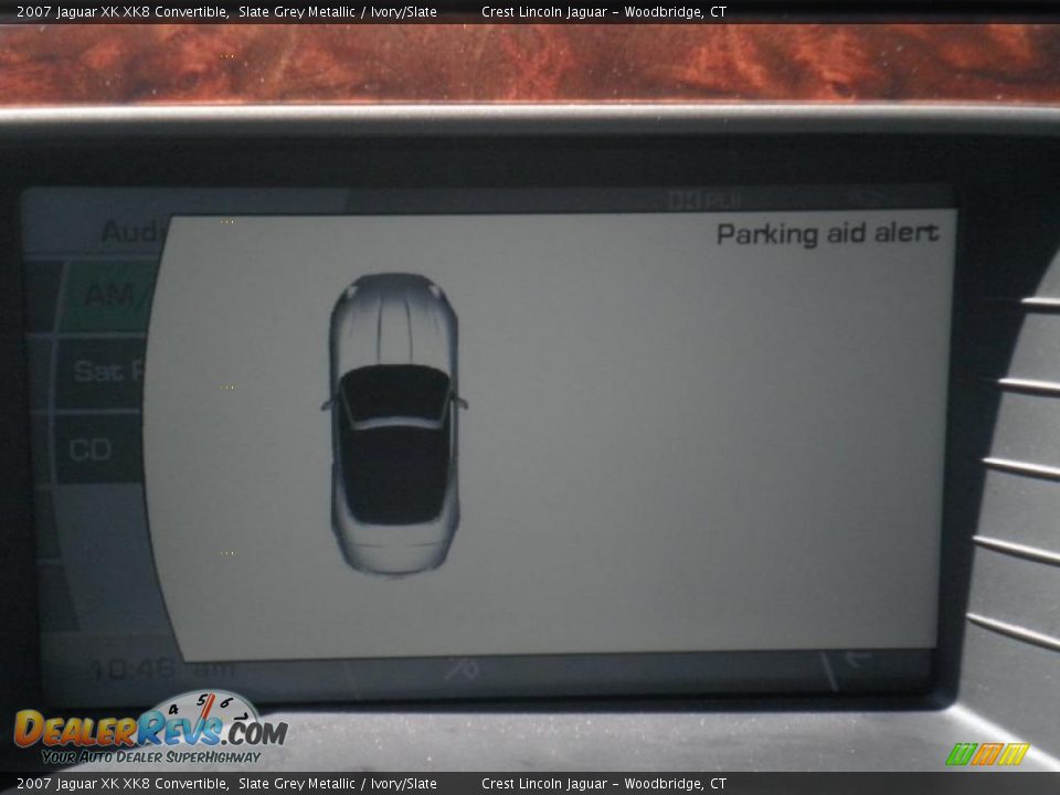 2007 Jaguar XK XK8 Convertible Slate Grey Metallic / Ivory/Slate Photo #15