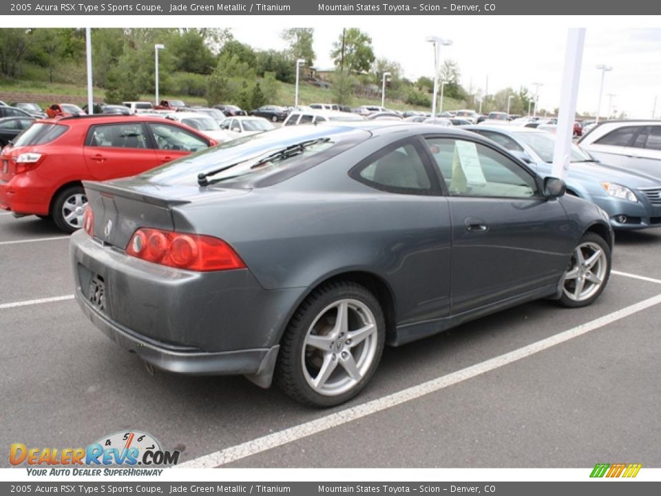 Jade Green Metallic 2005 Acura RSX Type S Sports Coupe Photo #2