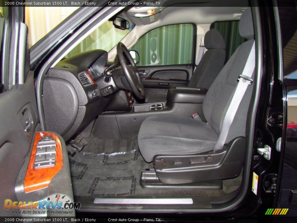 2008 Chevrolet Suburban 1500 LT Black / Ebony Photo #8