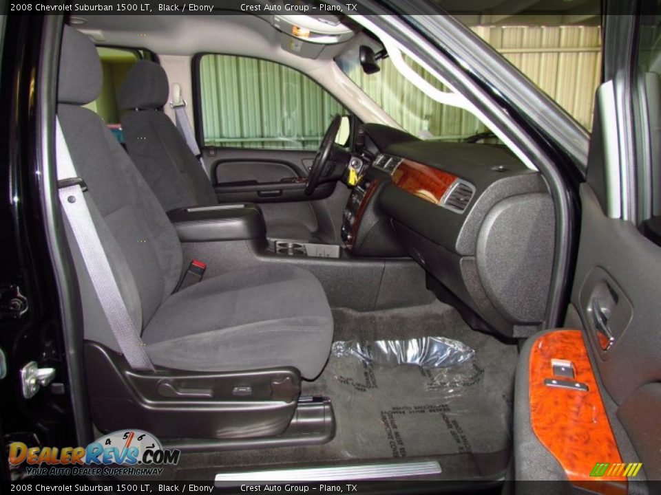 2008 Chevrolet Suburban 1500 LT Black / Ebony Photo #9