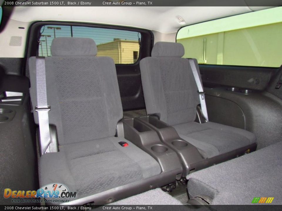 2008 Chevrolet Suburban 1500 LT Black / Ebony Photo #11