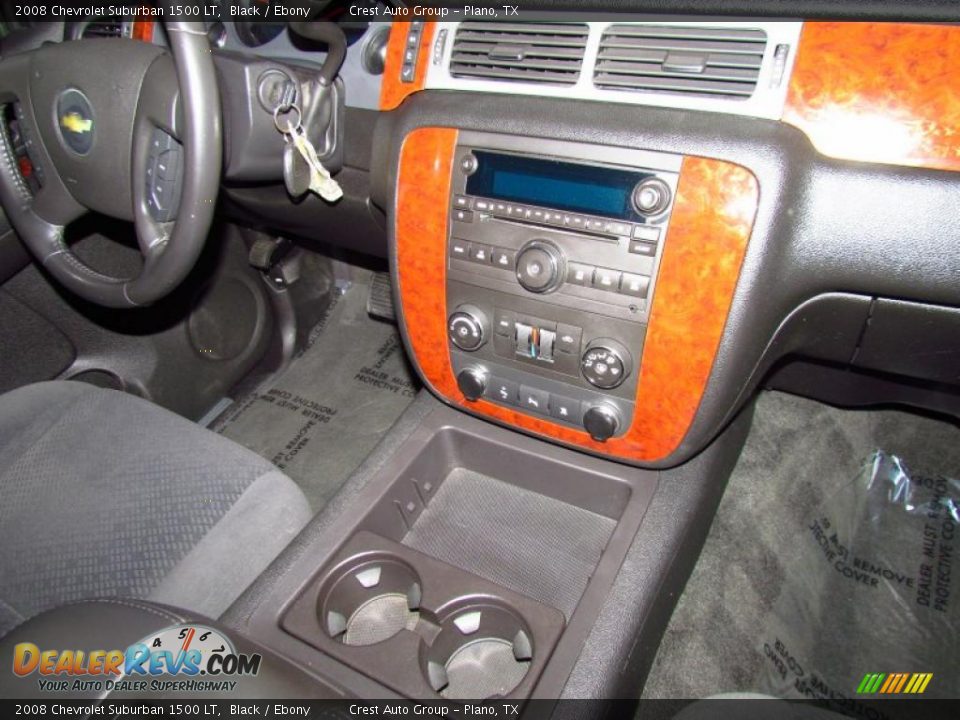 2008 Chevrolet Suburban 1500 LT Black / Ebony Photo #15