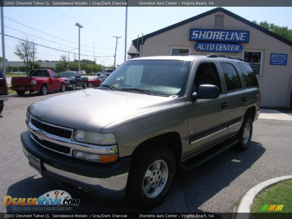 2003 Chevrolet Tahoe LS Sandalwood Metallic / Gray/Dark Charcoal Photo #1