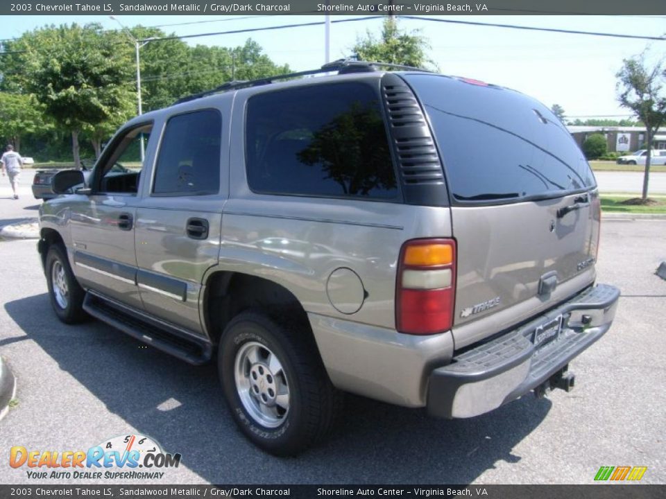 2003 Chevrolet Tahoe LS Sandalwood Metallic / Gray/Dark Charcoal Photo #3