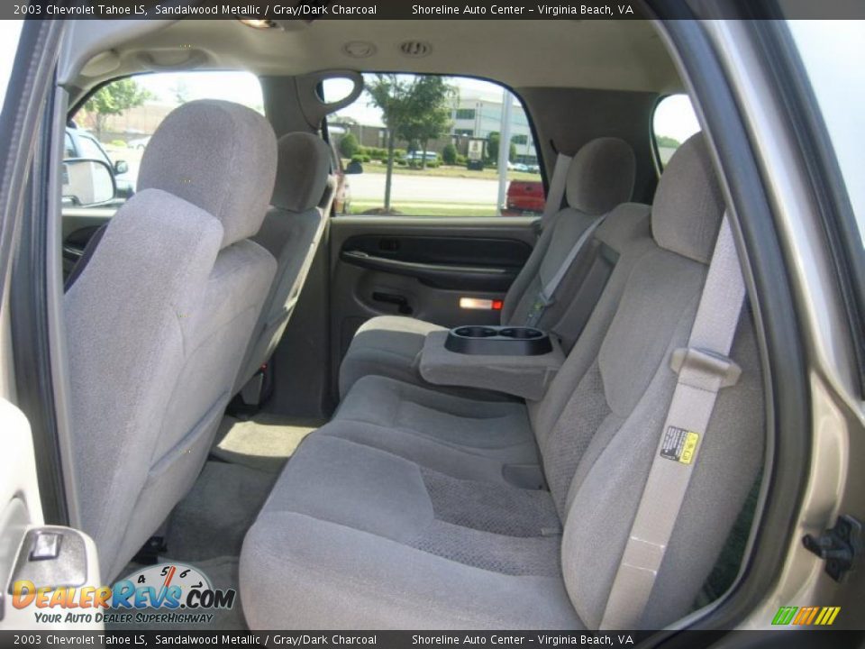 2003 Chevrolet Tahoe LS Sandalwood Metallic / Gray/Dark Charcoal Photo #9