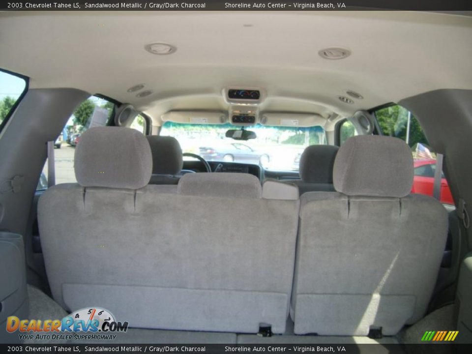 2003 Chevrolet Tahoe LS Sandalwood Metallic / Gray/Dark Charcoal Photo #12