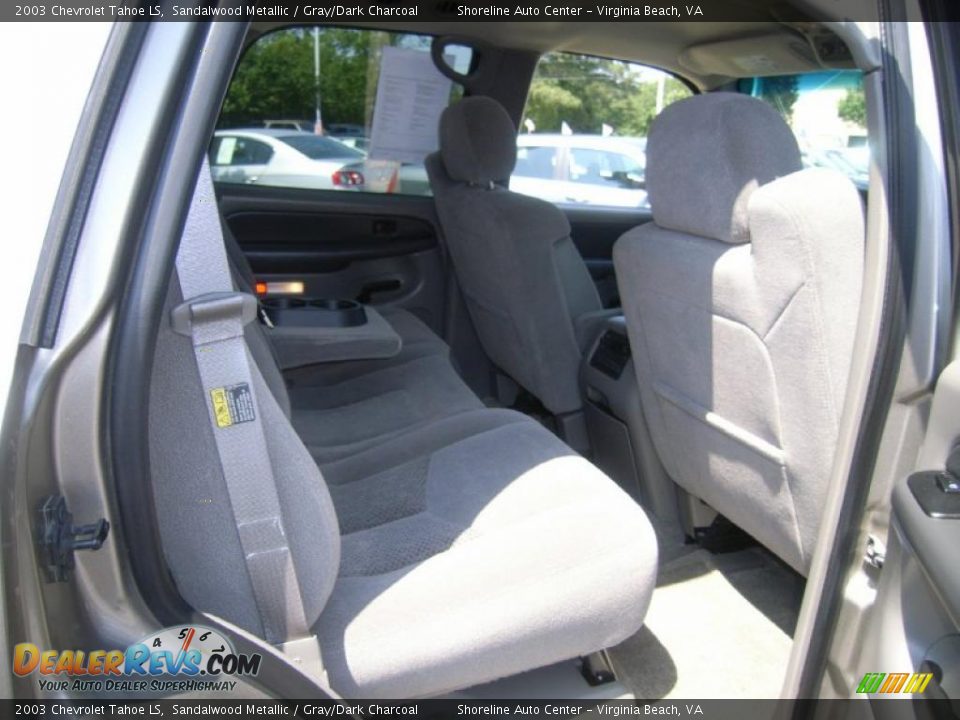 2003 Chevrolet Tahoe LS Sandalwood Metallic / Gray/Dark Charcoal Photo #13