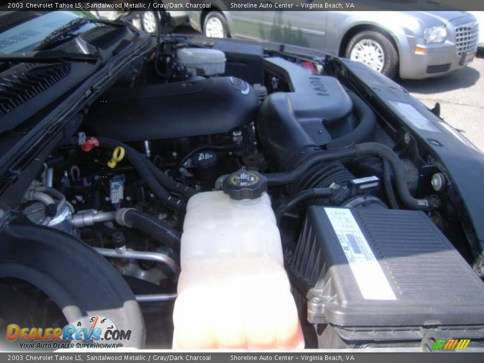 2003 Chevrolet Tahoe LS Sandalwood Metallic / Gray/Dark Charcoal Photo #25