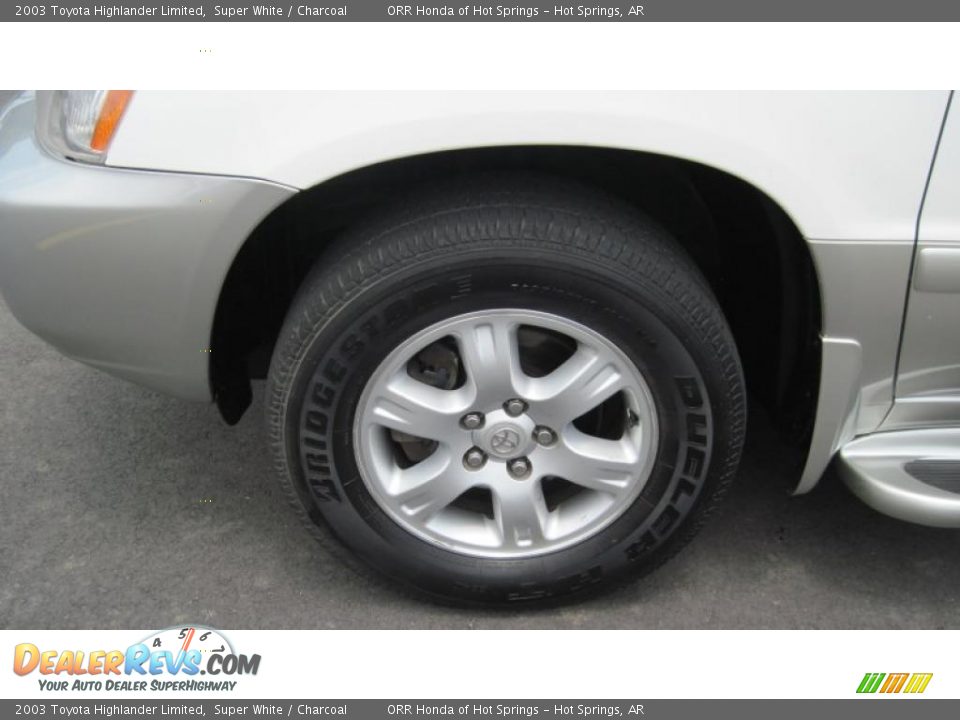 2003 Toyota Highlander Limited Wheel Photo #9