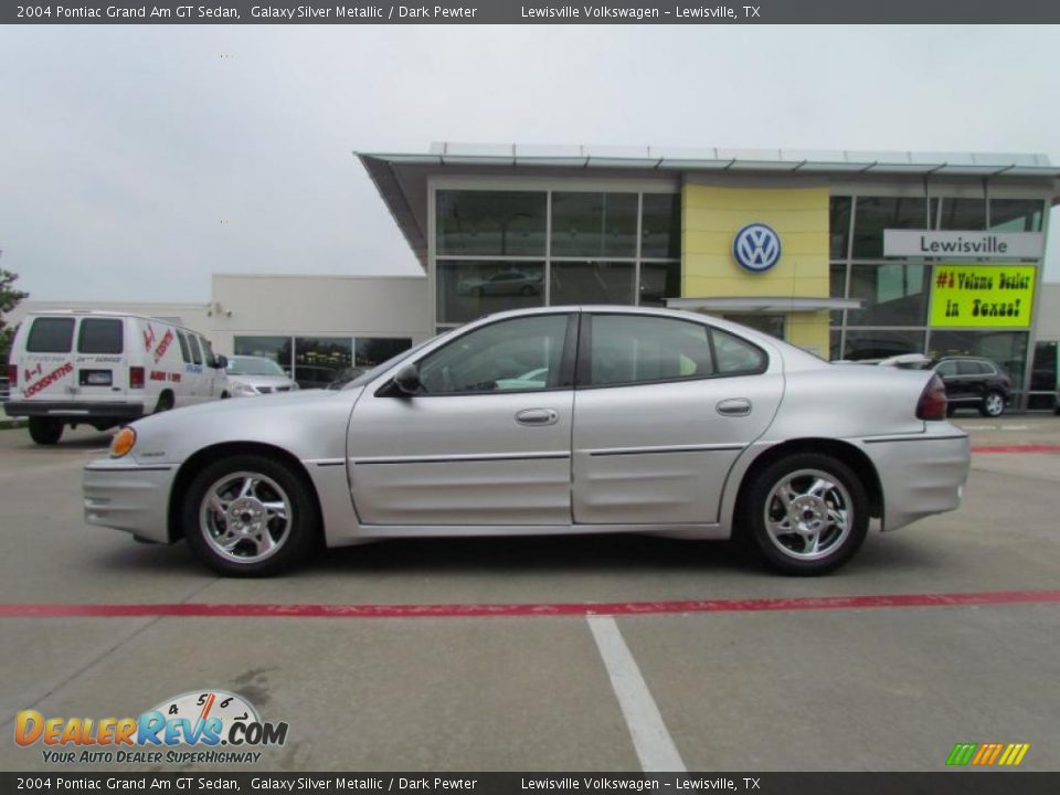 2004 Pontiac Grand Am GT Sedan Galaxy Silver Metallic / Dark Pewter Photo #2