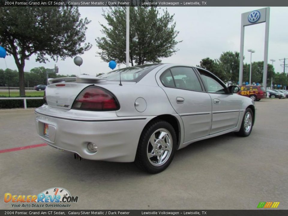 2004 Pontiac Grand Am GT Sedan Galaxy Silver Metallic / Dark Pewter Photo #5