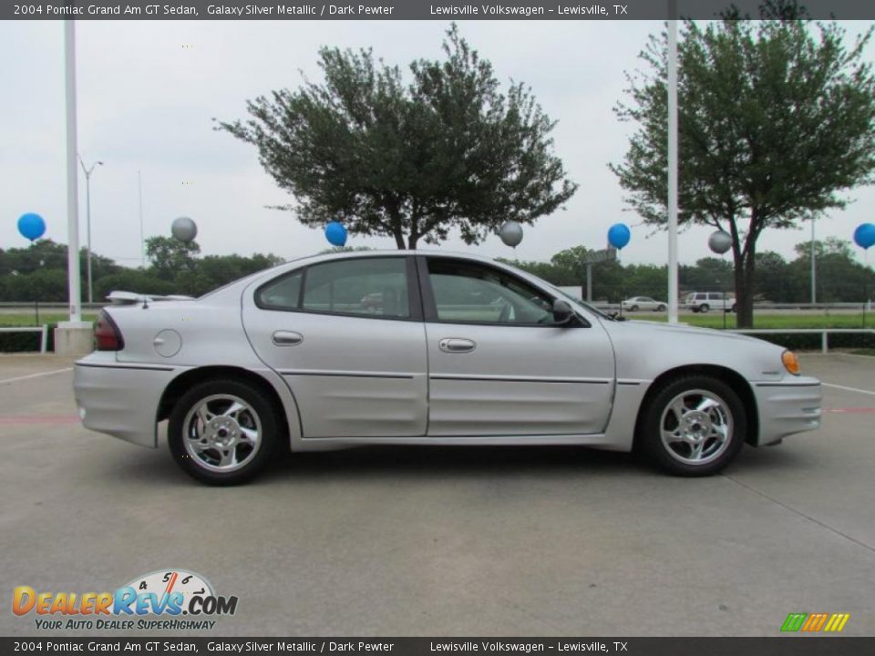 Galaxy Silver Metallic 2004 Pontiac Grand Am GT Sedan Photo #7