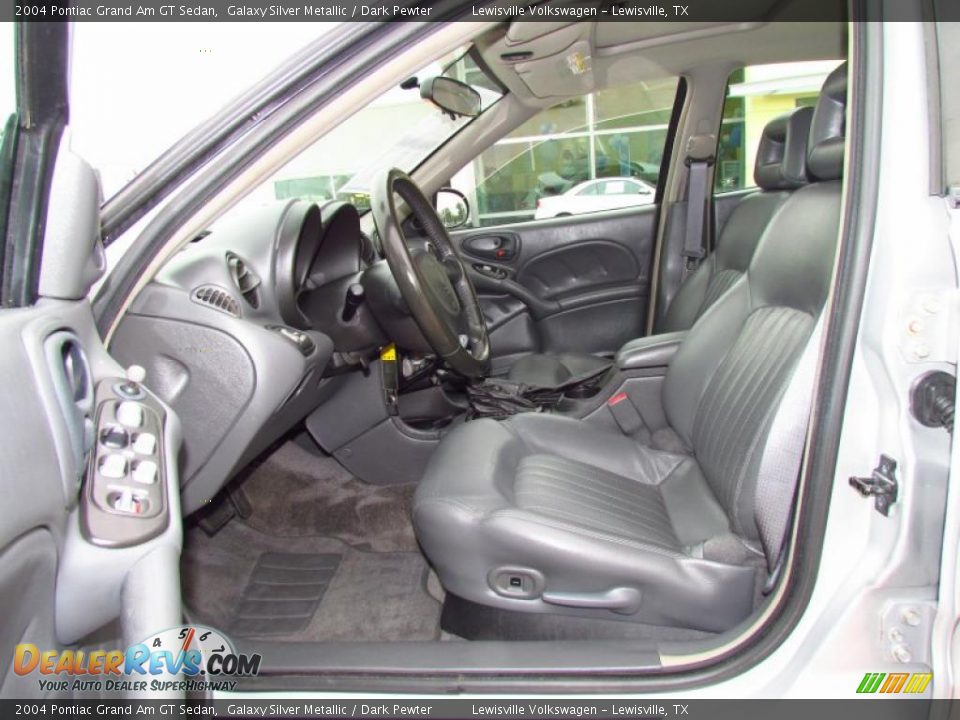 Dark Pewter Interior - 2004 Pontiac Grand Am GT Sedan Photo #10