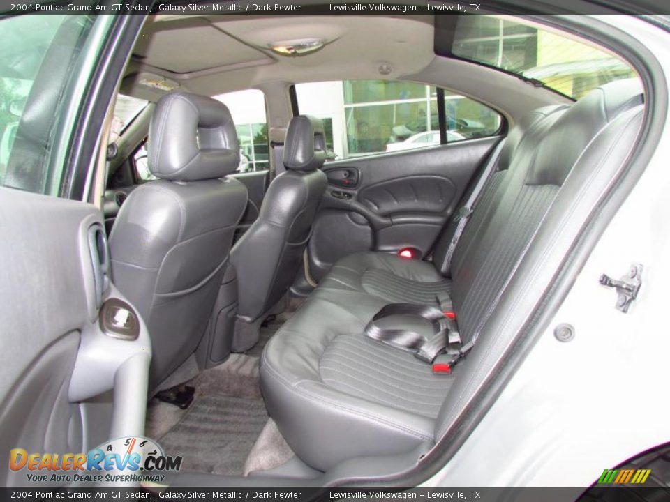 Dark Pewter Interior - 2004 Pontiac Grand Am GT Sedan Photo #13