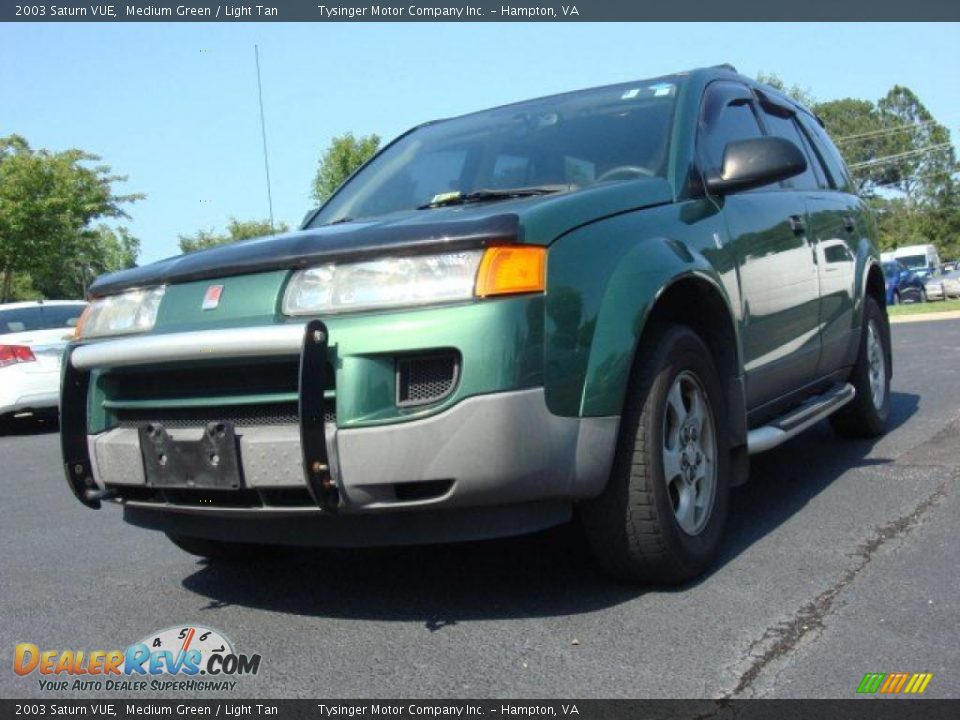 2003 Saturn VUE Medium Green / Light Tan Photo #1