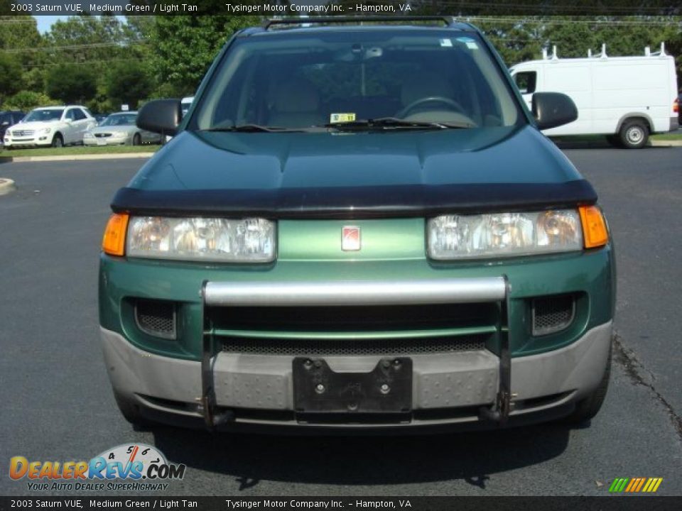 2003 Saturn VUE Medium Green / Light Tan Photo #8