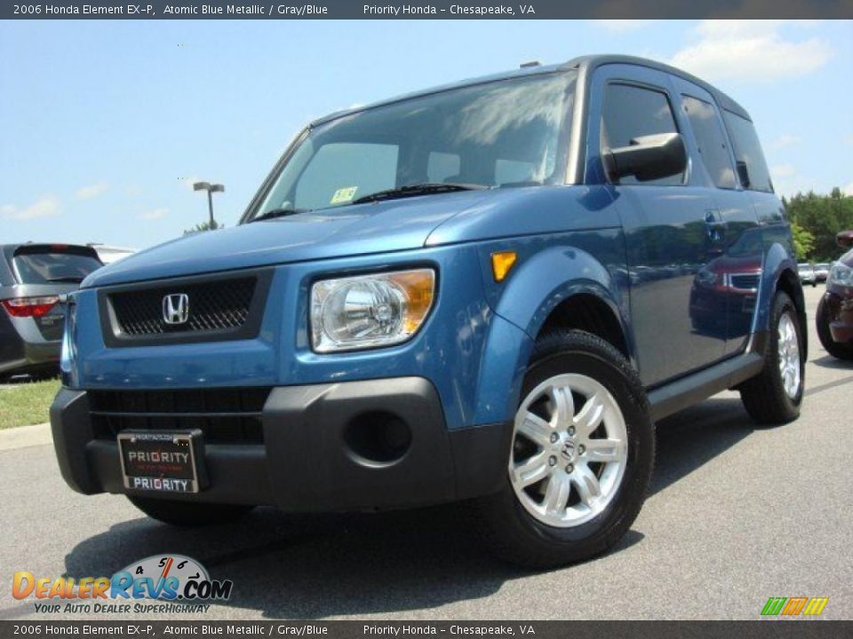 2006 Honda Element EX-P Atomic Blue Metallic / Gray/Blue Photo #1