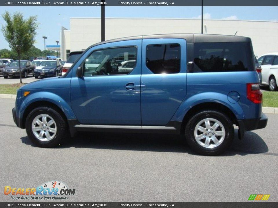 Atomic Blue Metallic 2006 Honda Element EX-P Photo #3