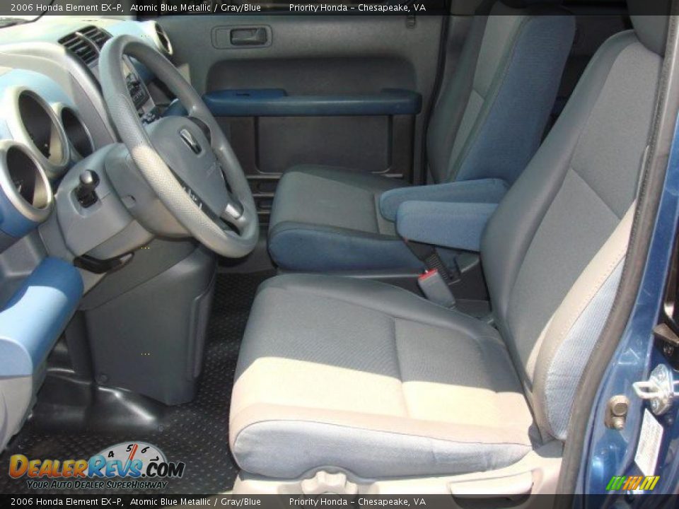 Gray/Blue Interior - 2006 Honda Element EX-P Photo #9