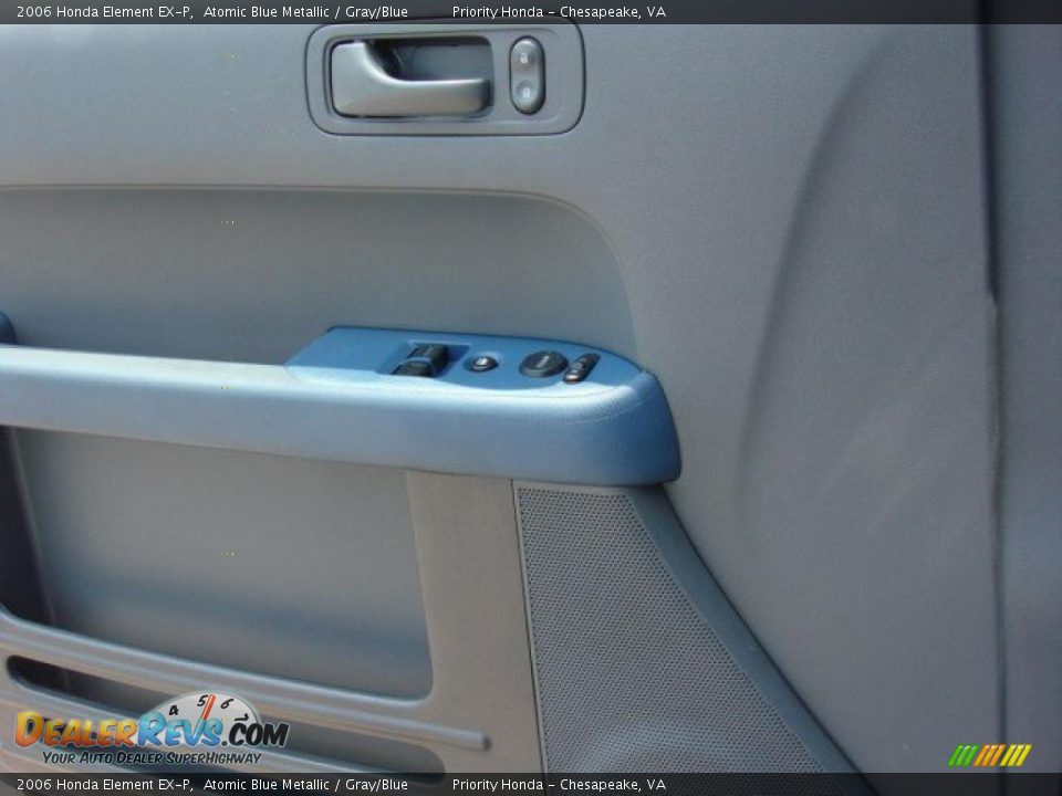 2006 Honda Element EX-P Atomic Blue Metallic / Gray/Blue Photo #13