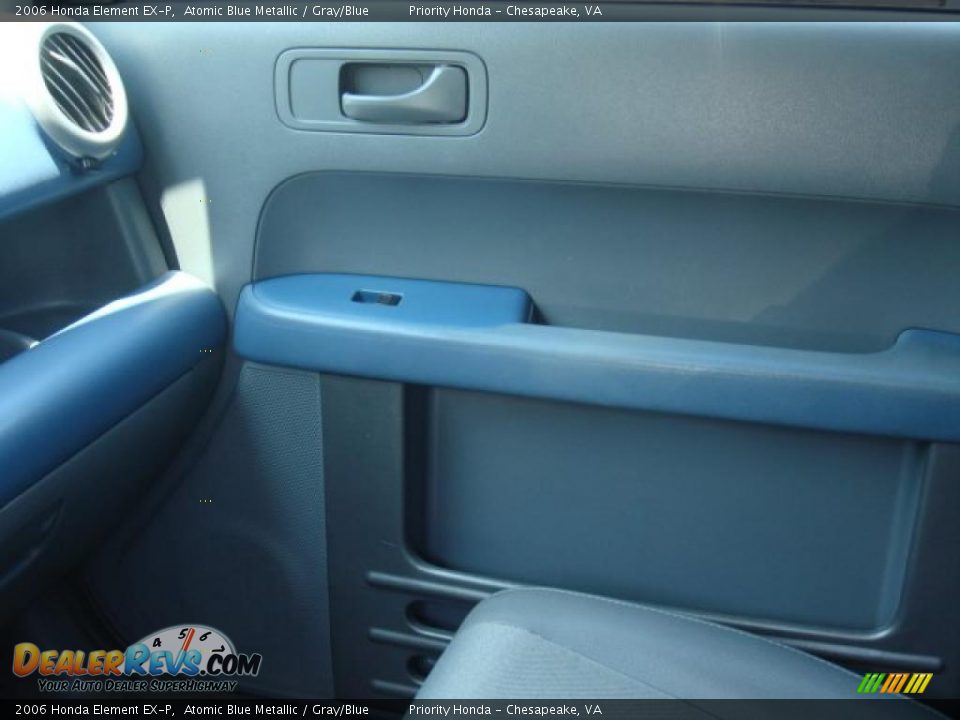2006 Honda Element EX-P Atomic Blue Metallic / Gray/Blue Photo #18