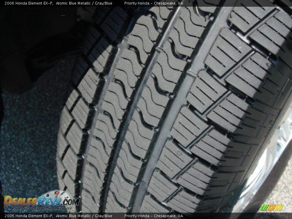 2006 Honda Element EX-P Atomic Blue Metallic / Gray/Blue Photo #19