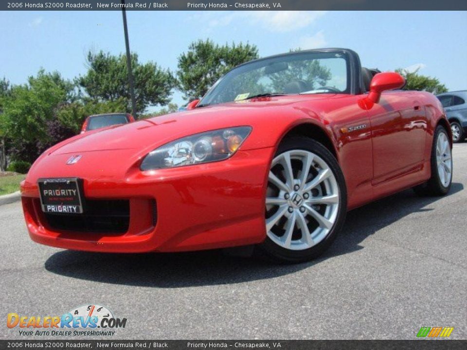 2006 Honda S2000 Roadster New Formula Red / Black Photo #1