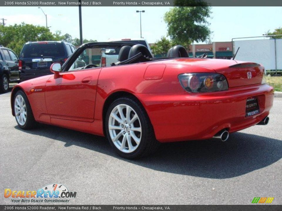 2006 Honda S2000 Roadster New Formula Red / Black Photo #4