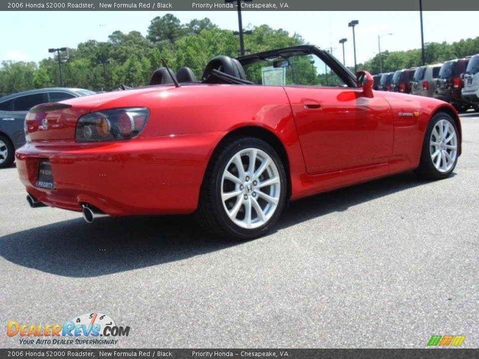 2006 Honda S2000 Roadster New Formula Red / Black Photo #5