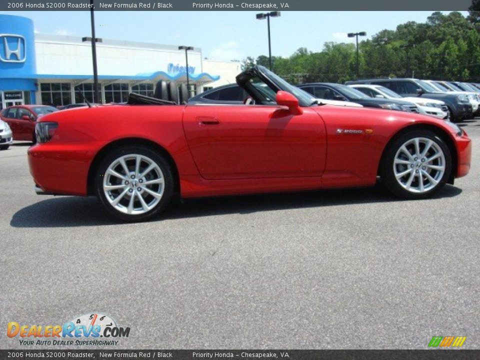 2006 Honda S2000 Roadster New Formula Red / Black Photo #6