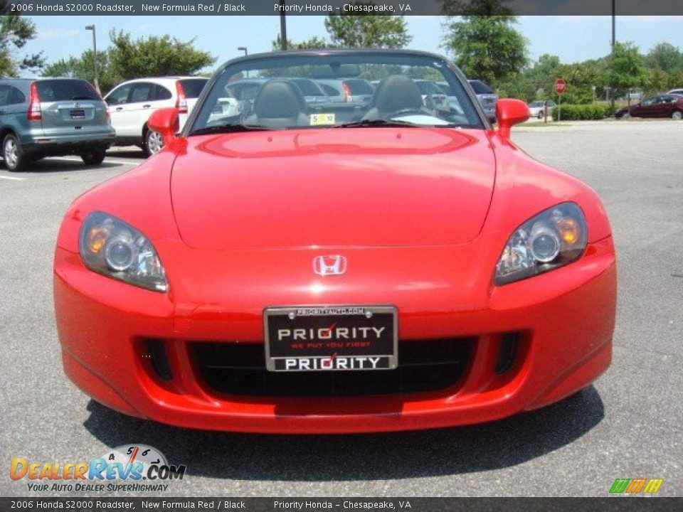 2006 Honda S2000 Roadster New Formula Red / Black Photo #10