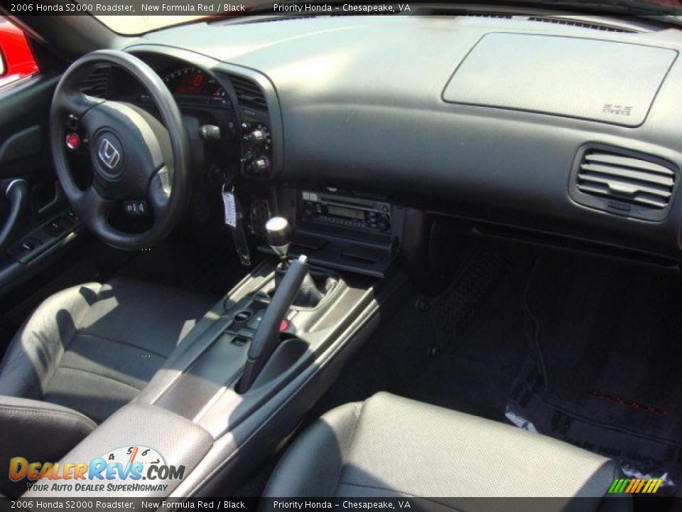 2006 Honda S2000 Roadster New Formula Red / Black Photo #13