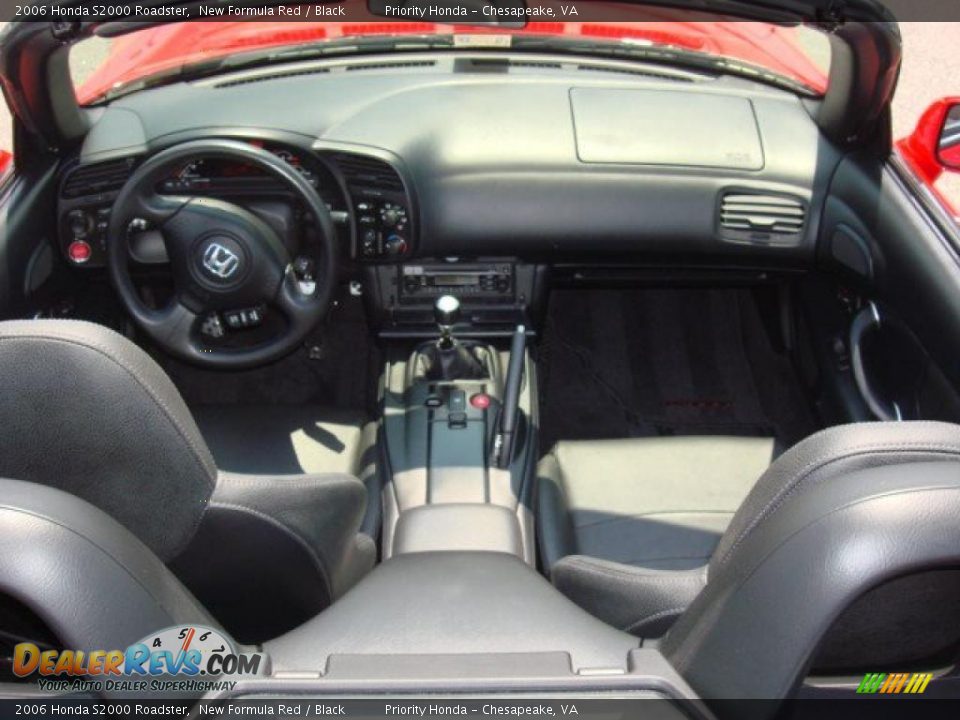 2006 Honda S2000 Roadster New Formula Red / Black Photo #14
