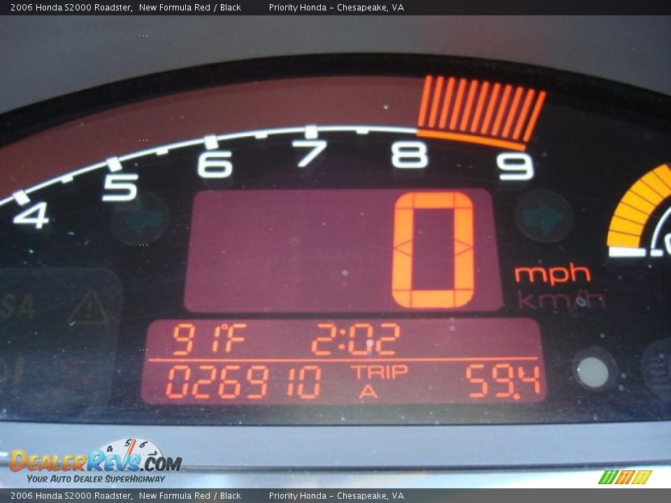 2006 Honda S2000 Roadster Gauges Photo #16