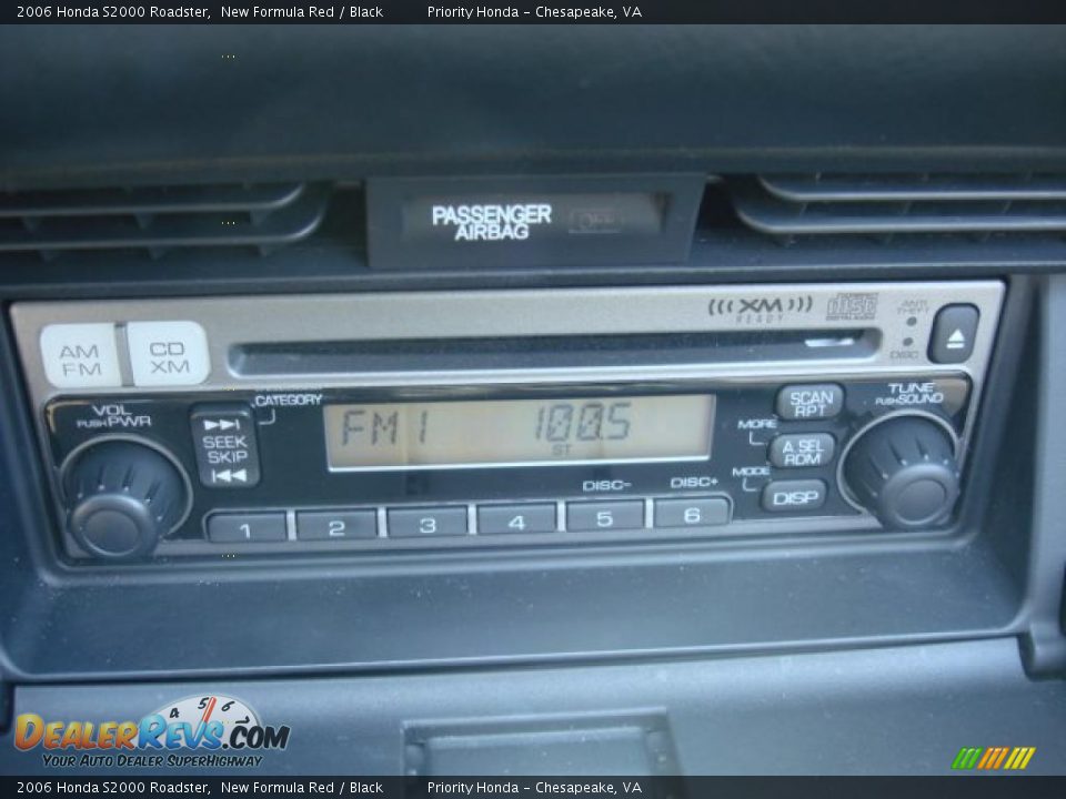 2006 Honda S2000 Roadster New Formula Red / Black Photo #17