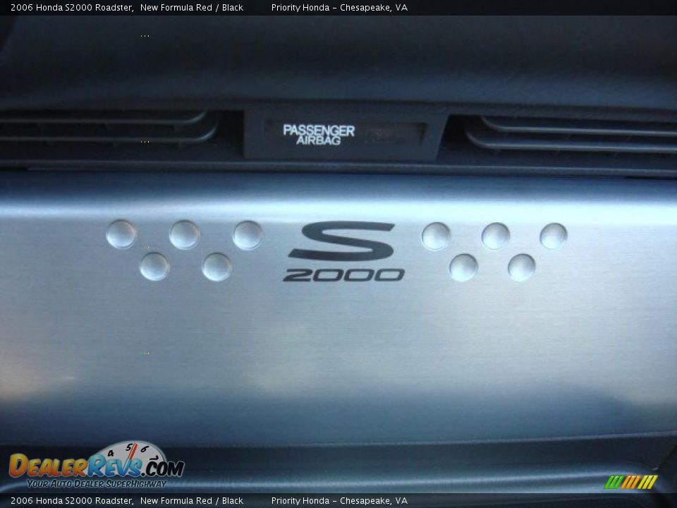 2006 Honda S2000 Roadster New Formula Red / Black Photo #18