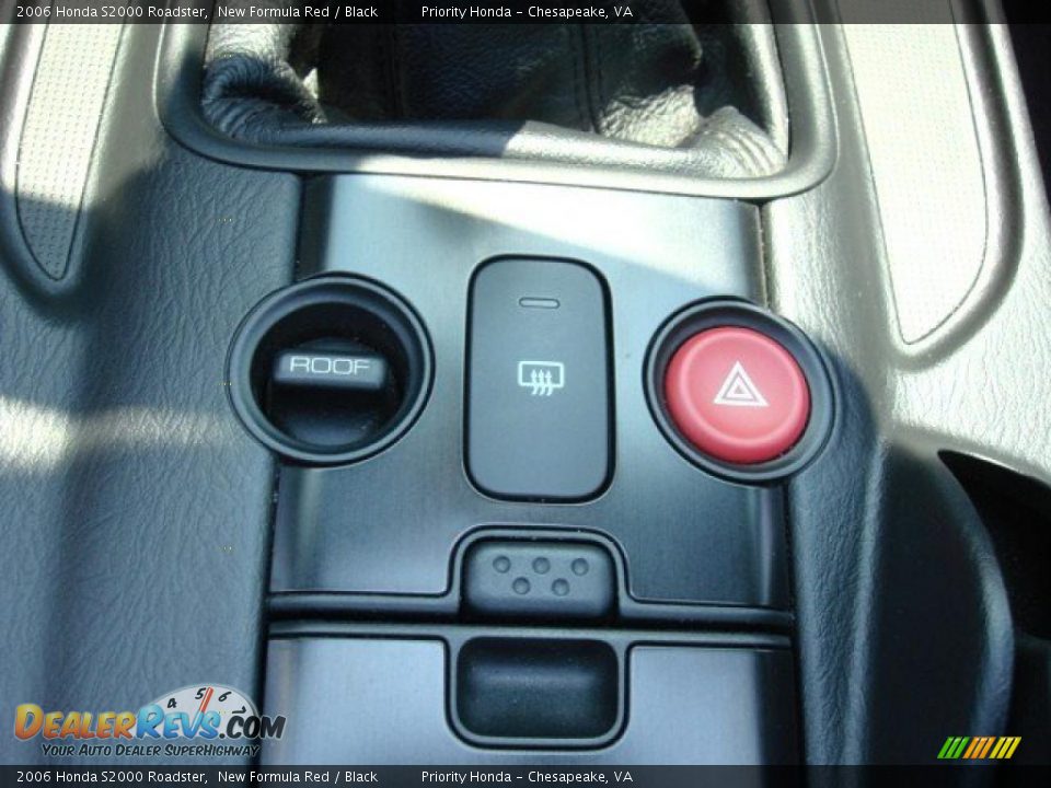 2006 Honda S2000 Roadster New Formula Red / Black Photo #21