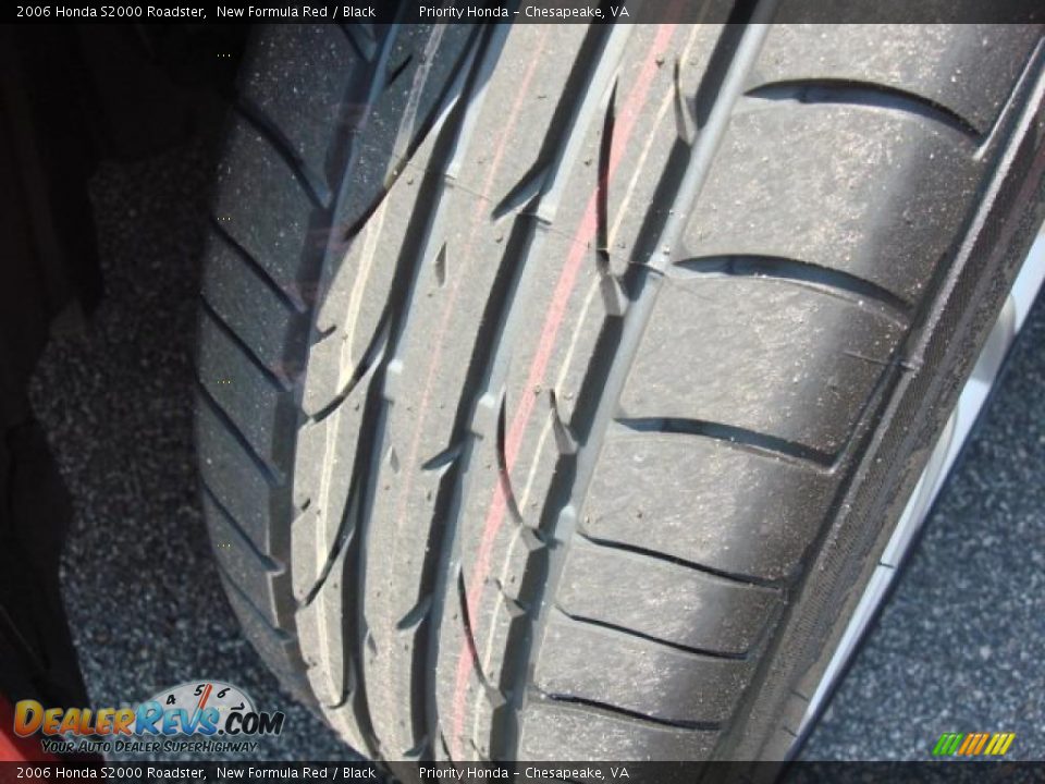 2006 Honda S2000 Roadster New Formula Red / Black Photo #23