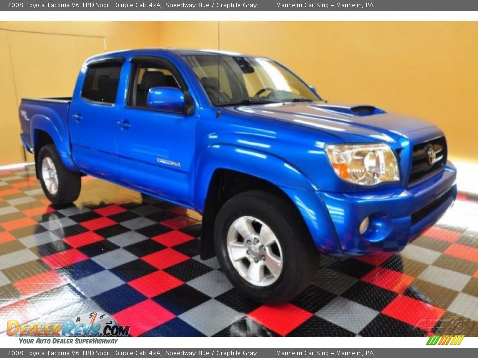 Speedway Blue 2008 Toyota Tacoma V6 TRD Sport Double Cab 4x4 Photo #1