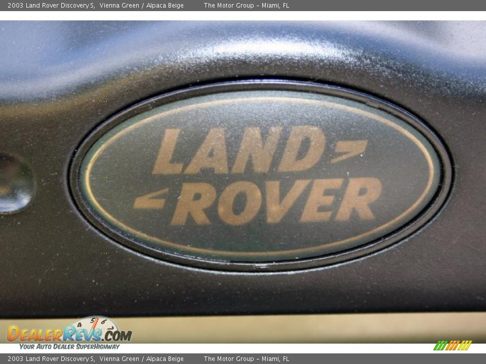 2003 Land Rover Discovery S Vienna Green / Alpaca Beige Photo #14