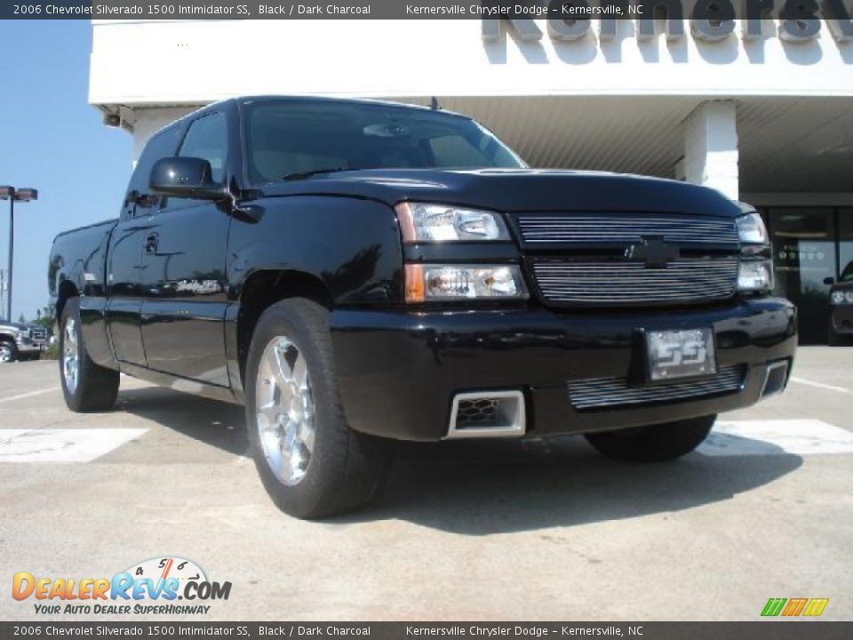 2006 Chevrolet Silverado 1500 Intimidator SS Black / Dark Charcoal Photo #1