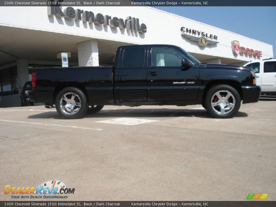 2006 Chevrolet Silverado 1500 Intimidator SS Black / Dark Charcoal Photo #2