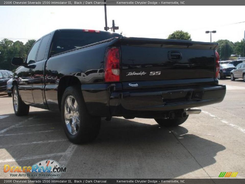 2006 Chevrolet Silverado 1500 Intimidator SS Black / Dark Charcoal Photo #5