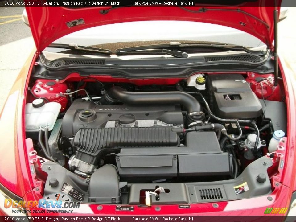 2010 Volvo V50 T5 R-Design 2.5 Liter Turbocharged DOHC 20-Valve VVT 5 Cylinder Engine Photo #29