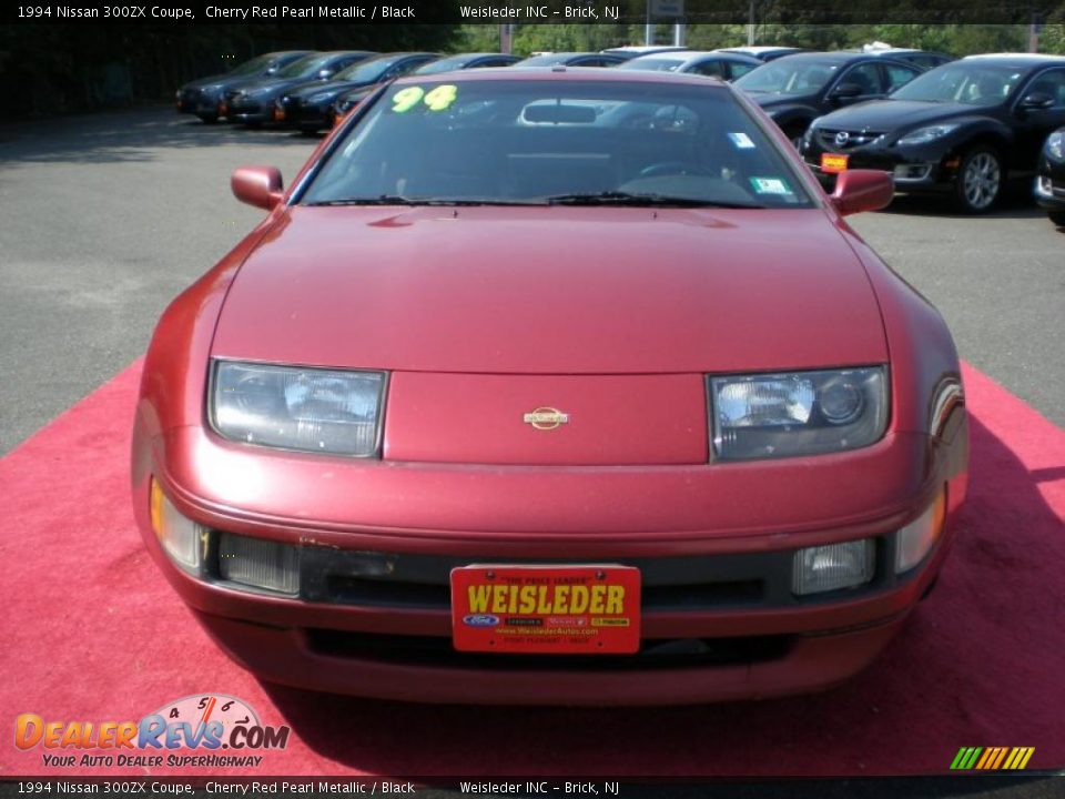 1994 Nissan 300ZX Coupe Cherry Red Pearl Metallic / Black Photo #4