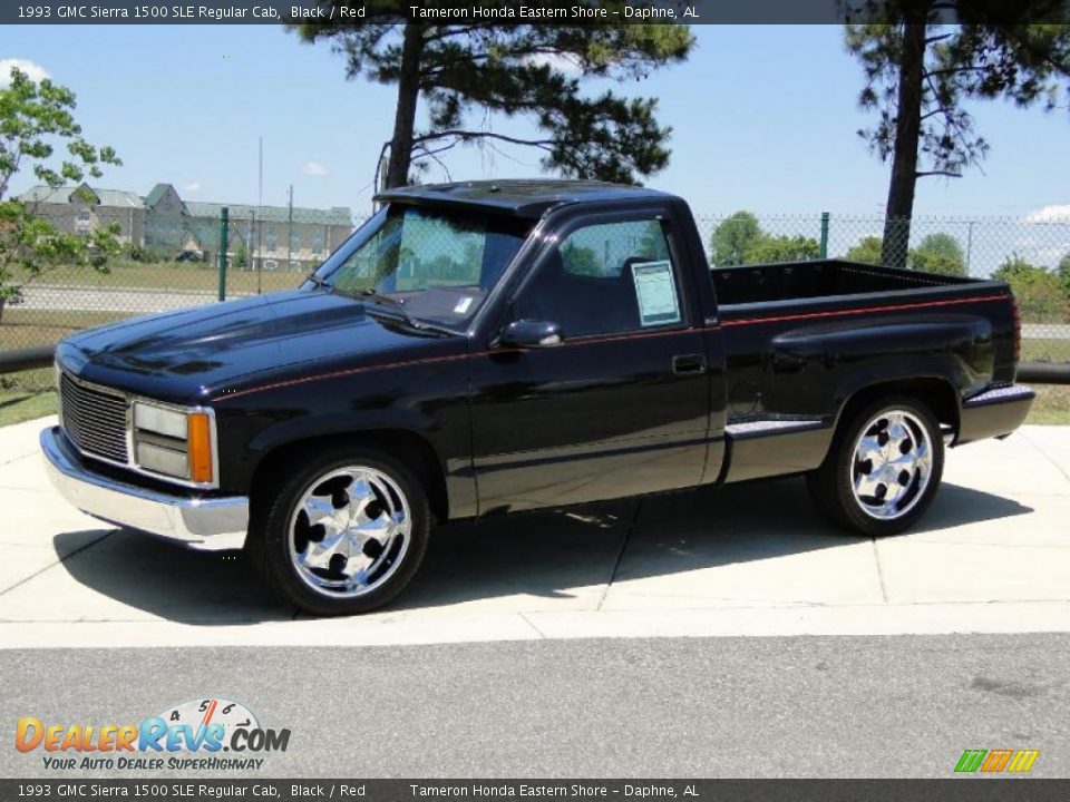 Custom Wheels of 1993 GMC Sierra 1500 SLE Regular Cab Photo #9