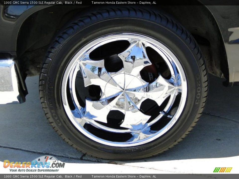 Custom Wheels of 1993 GMC Sierra 1500 SLE Regular Cab Photo #25